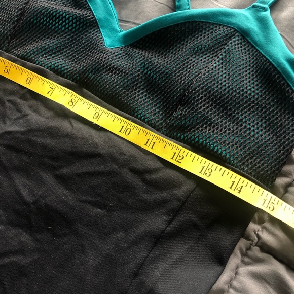 Alo Yoga Bra/tank Top | Teal/black | size M (?) - Picture 8 of 8